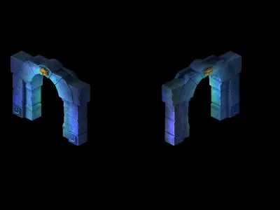 Game The Palace - Shimen 04 3D model