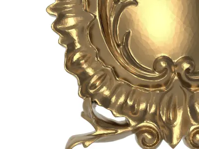 decorative pattern ready for 3D printing 3D model 21