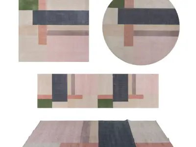 Rugs No 720 Low-poly 3D model