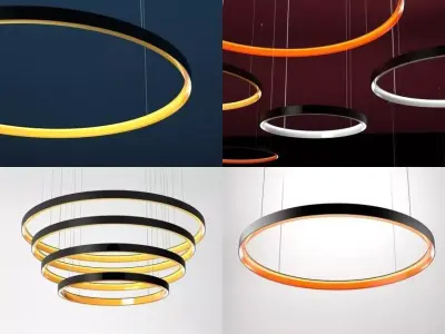 Ambient Rings 3D model