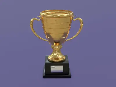 Trophy - Award - Sports - Game Ready  Low-poly 3D model
