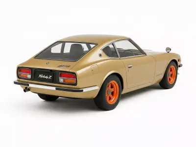 Nissan Fairlady Z Datsun 240Z Low-poly 3D model