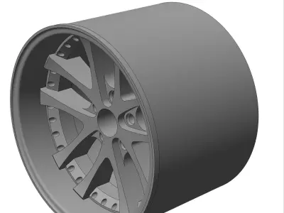 Weds Kranze LXZ 164 RIMS FOR HOTWHEELS 3D print model 3D print model