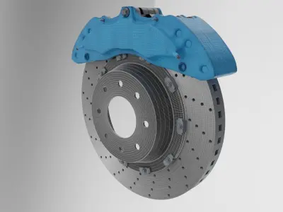 Brake Disc 3D model