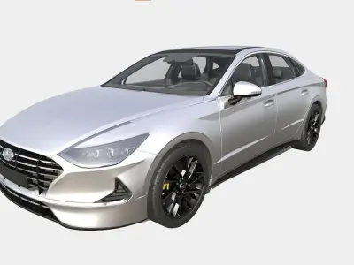 Hyundai Sonata 2020 3D model