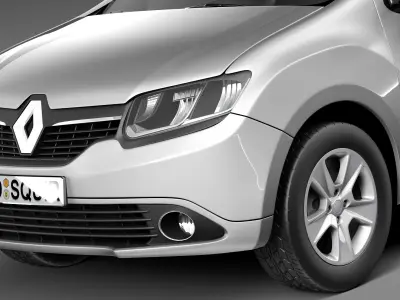 Renault Symbol 2013 3D model