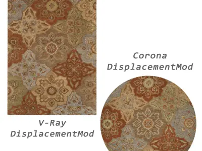 Rugs No 832 Low-poly 3D model