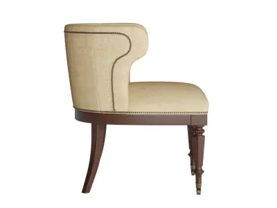 Barnard Lounge Chair 3D model