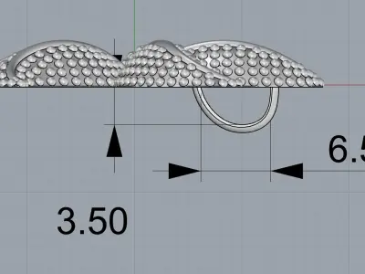 Starfish Pendant  3D print model