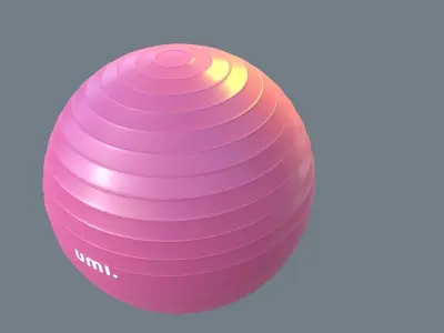 Gym Ball 3D model