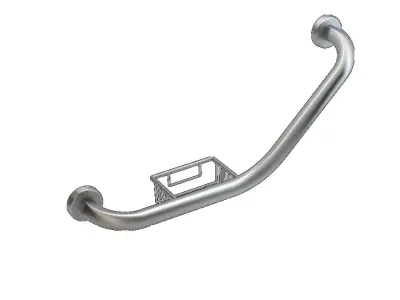 Handle Bath Handle Eco 60cm Cantilevered Sponge 3D model