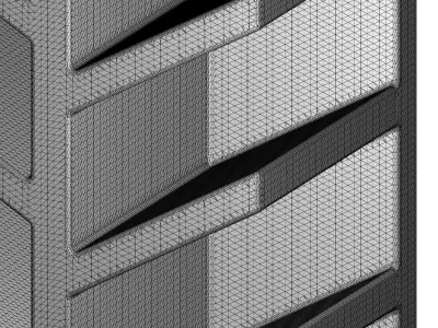 Decorative Book Shelf 3D print model