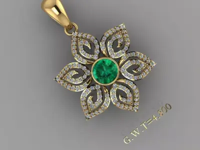 FASION PENDANT 3D model purchase