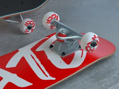 Skateboard 3D model