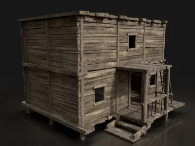 Free for awesome people Free low-poly 3D model 3