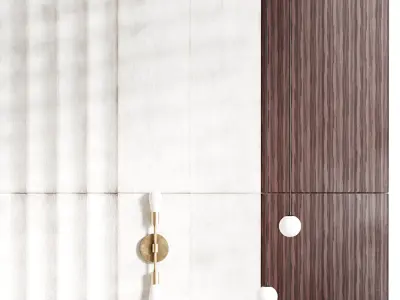 Decorative Wall panel  48 3D model