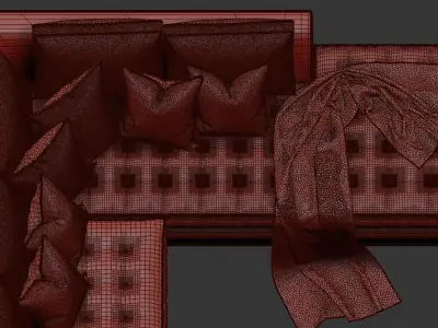 Barbican CORNER SOFA  Cavus The sofa and chair company  3D model