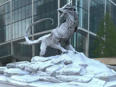 Lizard Mount 3D model