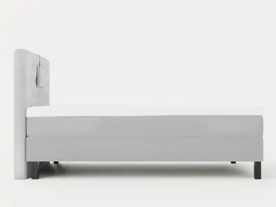 Lucky Continental Bed 120x200skum Low-poly 3D model