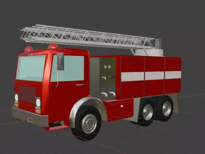 Fire Truck 3D model