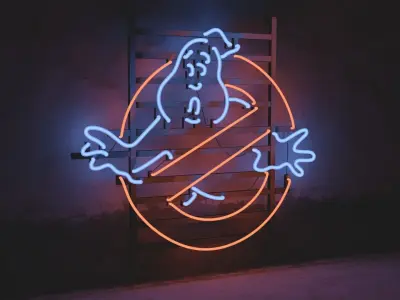 Neon 3D Model 6 - Ghost Busters 3D model
