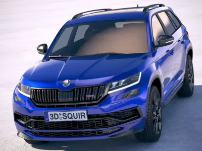 Skoda Kodiaq RS 2019 3D model
