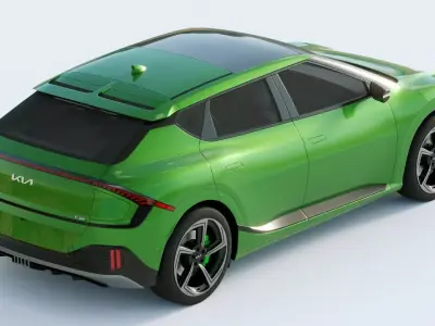 Kia EV6 GT 2022 3D model