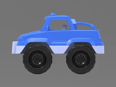 Toy Truck 3D model