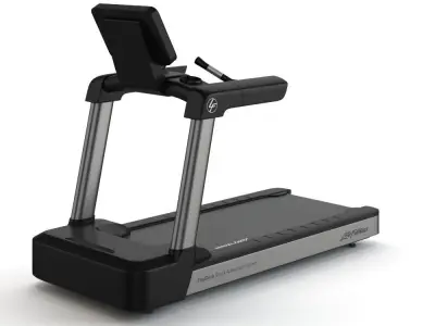 Life Fitness - Integrity series treadmill 3D model