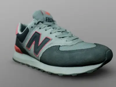 New Balance Shoe Low-poly 3D model