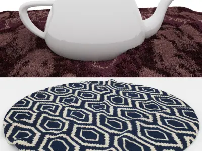Rugs No 586 Low-poly 3D model