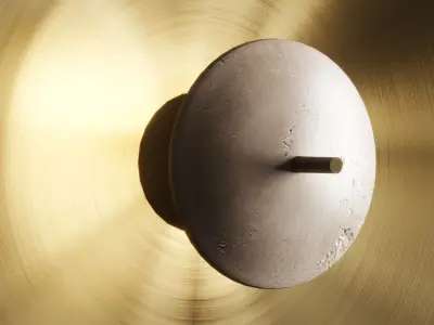 luna wall light Low-poly 3D model