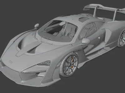 McLaren Pack 3D model