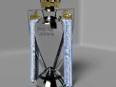 Premier League Trophy  3D model