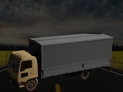 Truck simulator 3D model