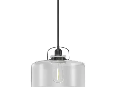 Calhoun Collection One-Light Pendant 3D model