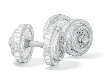 Dumbbells 3D model