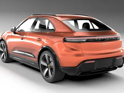 Porsche Macan 4 2025 3D model