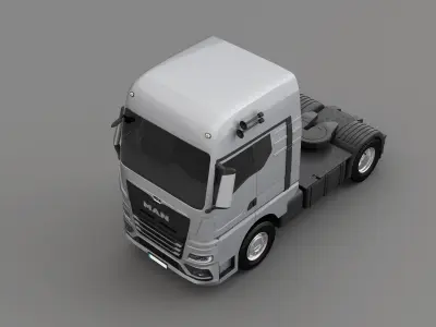  MAN TGX-Fahrerhaus GX-2020 3D model