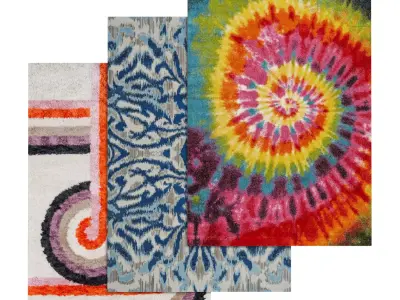Rug Set 724 3D model