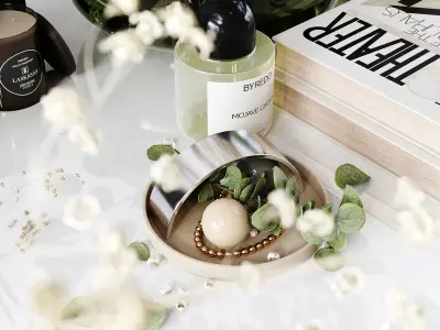 Decorative Set 155 Low-poly 3D model