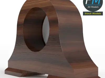 Fireside clock 1 3D model