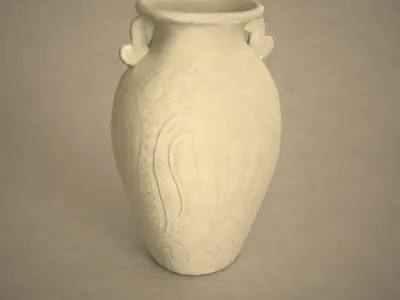 Ancient vase Free low-poly 3D model