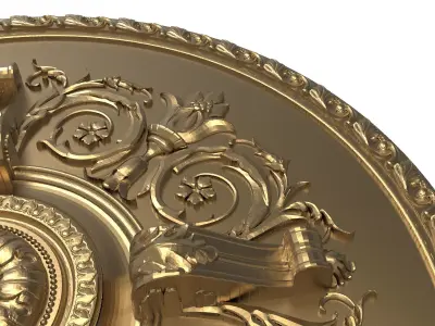  decorative pattern ready for 3D printing 3D model 277