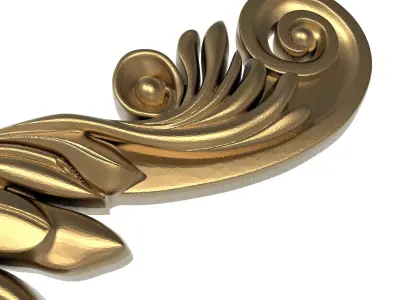  decorative pattern ready for 3D printing 3D model 17