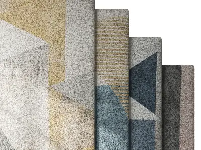 Carpet set 35 3D model