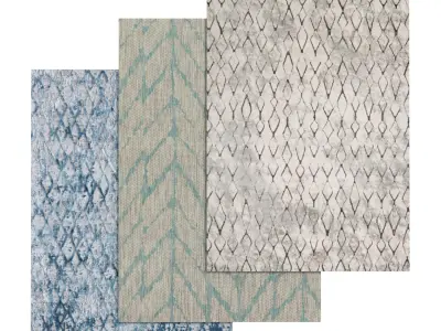 Rug Set 719 3D model
