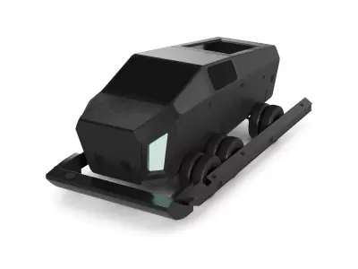 Amphibious Car 3D model