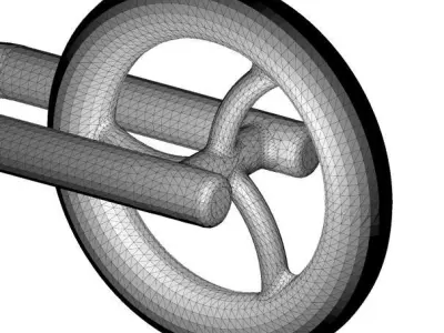 Baby Bicylce Toy 3D model