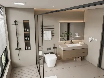 Bathroom 109 3D model
